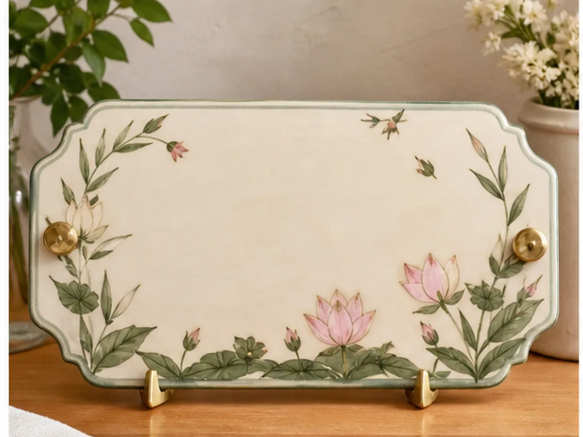 Hand-painted Name Plate card on the Crafted With Soul custom-order experience by Trootlabs.