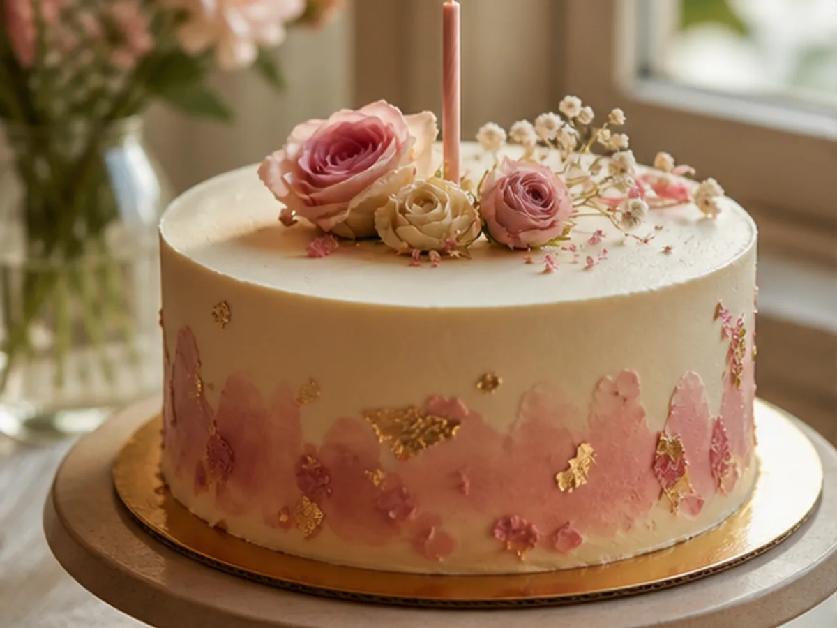 Birthday Cake card on the Oven and Whisk Studio ordering experience by Trootlabs.