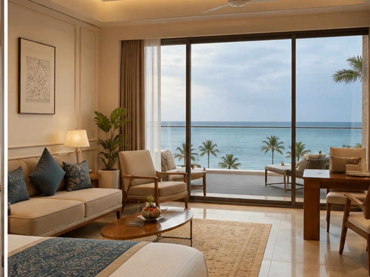 Sea View Suite card on the Sea Breeze Stay booking experience by Trootlabs.