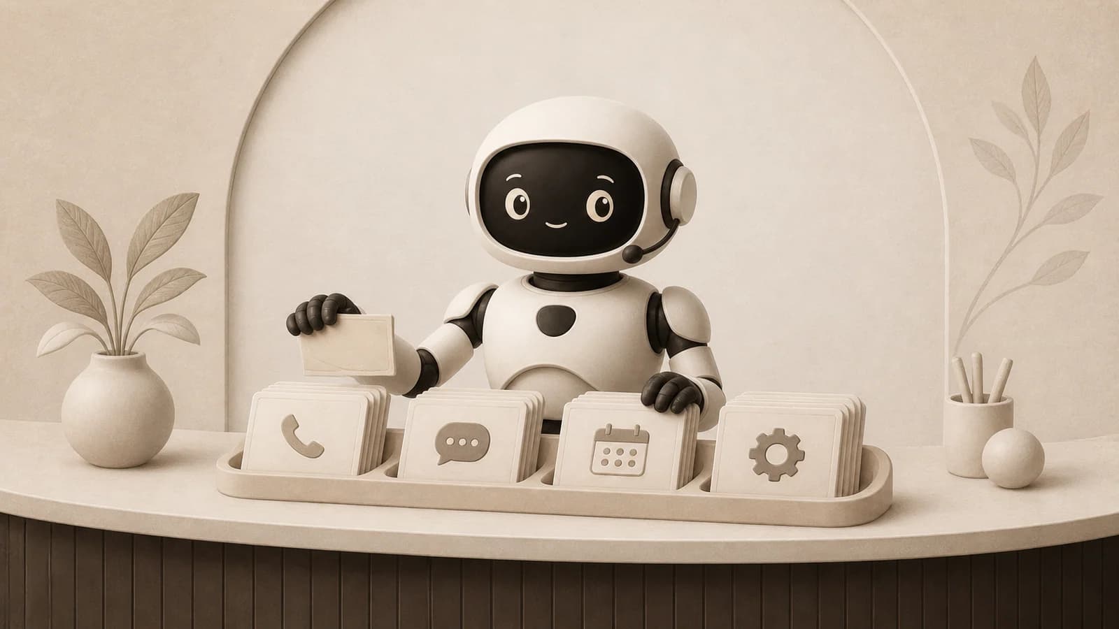 Orbit managing phone, chat, booking, and support cards in one queue