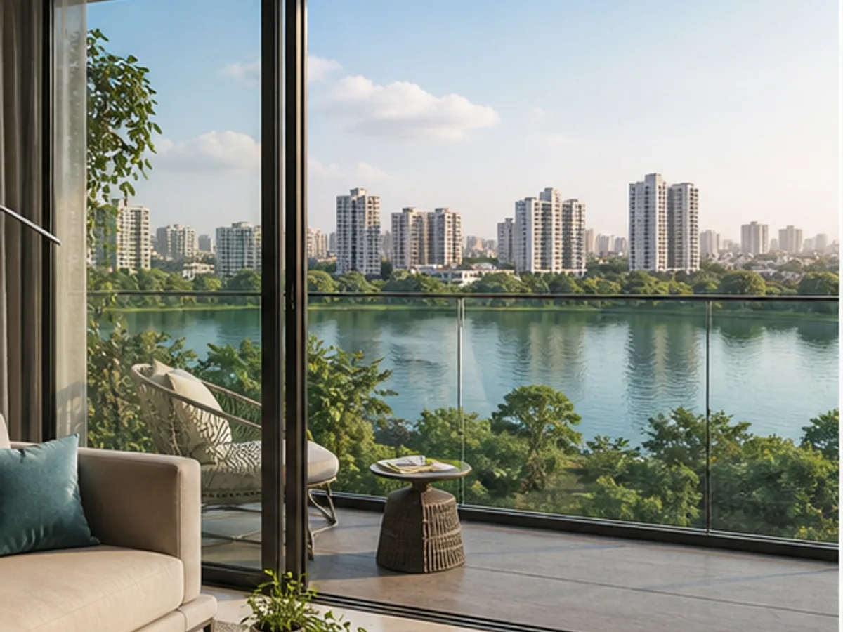 2 BHK by the Lake card on the Urban Nest Realty property discovery experience by Trootlabs.