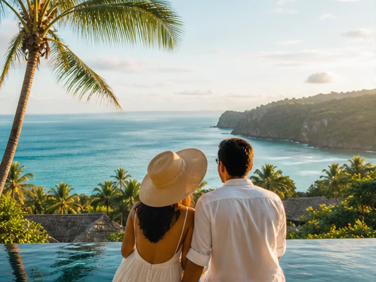 Bali Couple Escape card on the Sundial Travels package storefront by Trootlabs.